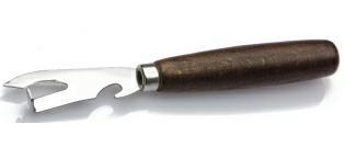 STAINLESS STEEL CAN OPENER WOODEN HANDLE